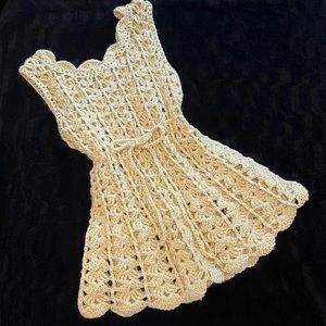 ULTRA CUTE little crochet dress! 🌟